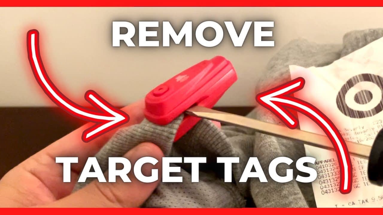How Do I Remove a Security Tag at Home