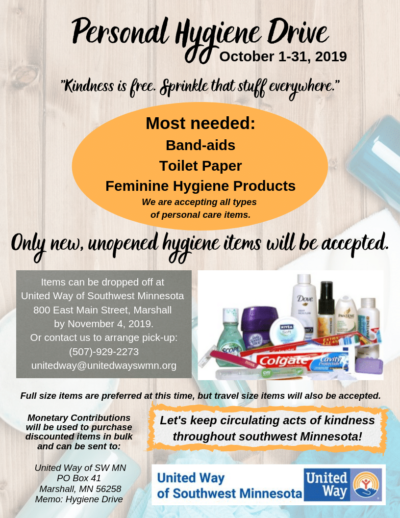 Most Needed Personal Care Items